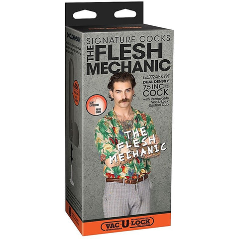 The Flesh Mechanic Ultraskyn Realistic Cock by Doc Johnson - Realistic Dildos