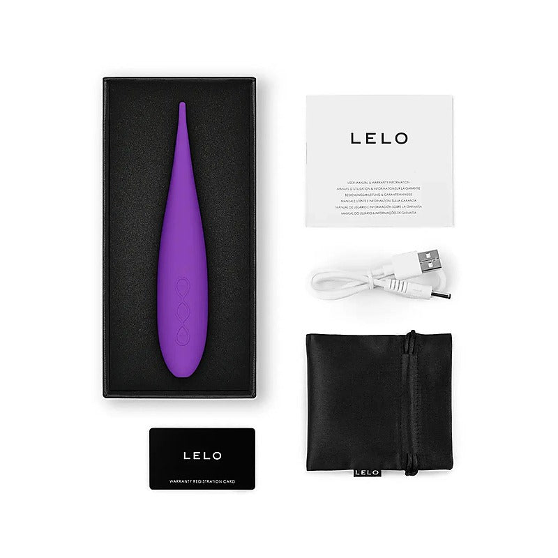 DOT Travel Clitoral Pinpoint Vibrator by Lelo - Clit Ticklers and Pulsators
