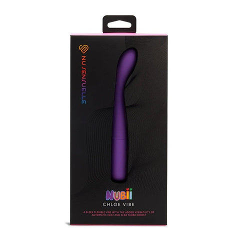Nu Sensuelle Chloe Nubii Slim G Spot Vibrator with Turbo and Heat - G-Spot Vibrators