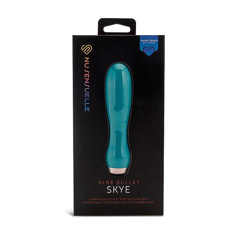Nu Sensuelle Skye Velvet Touch Bullet Vibrator With Turbo Boost - Bullet Vibrators