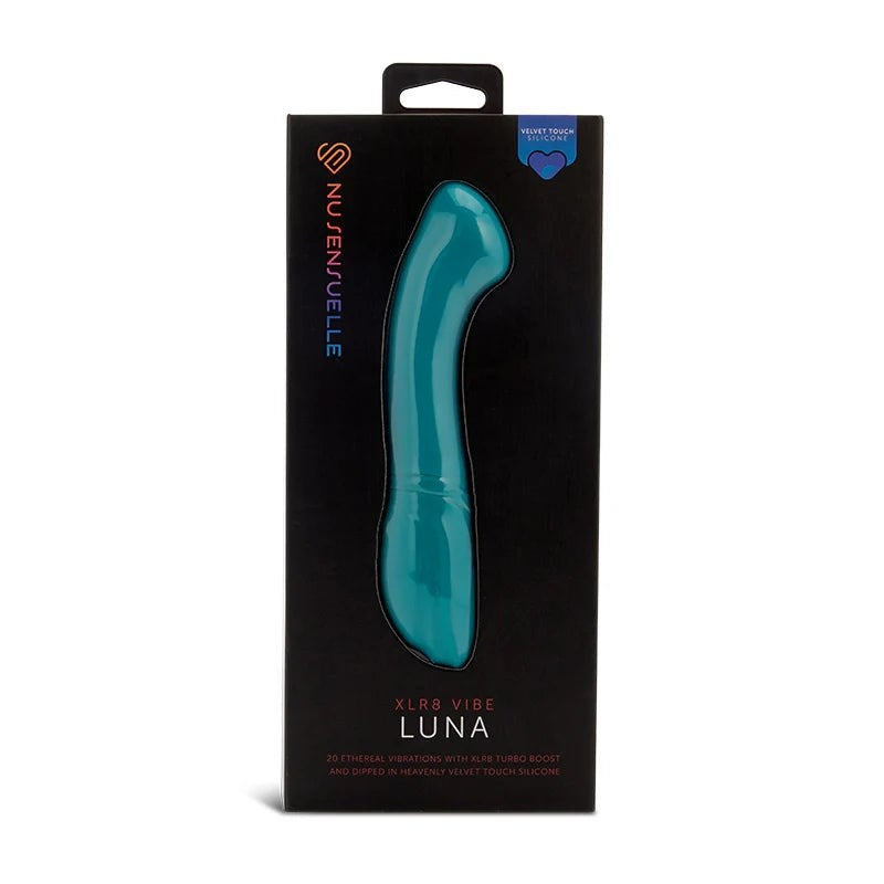 Nu Sensuelle Luna Velvet Touch G Spot Vibrator With Turbo Boost and XLR8 - - G-Spot Vibrators