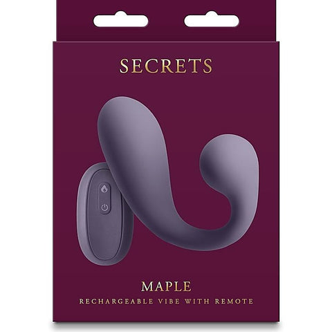 Secrets Maple Clitoral & G Spot Vibrator by NS Novelties - G-Spot Vibrators