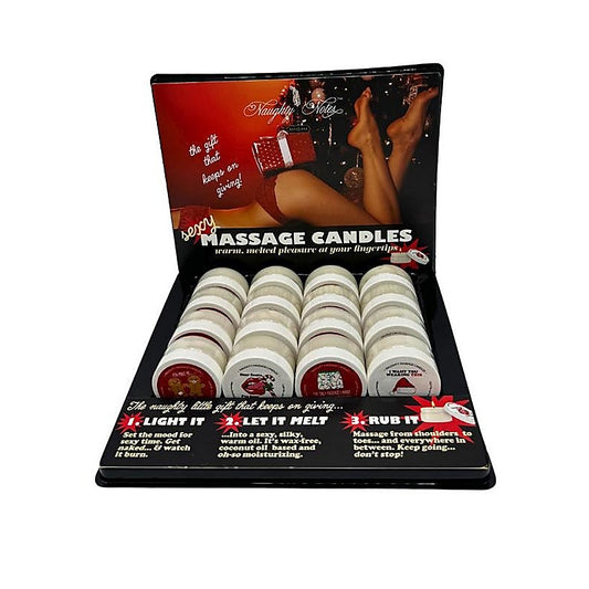Holiday Massage Candle Prepack Tray by Kama Sutra - Sex Pheromones and Perfumes