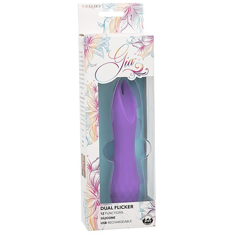 Gia Dual Flicker Massager by California Exotics - Personal Massagers
