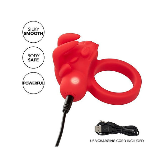Matador Silicone Rechargeable Erection Enhancer Cock Ring - Vibrating Cock Rings
