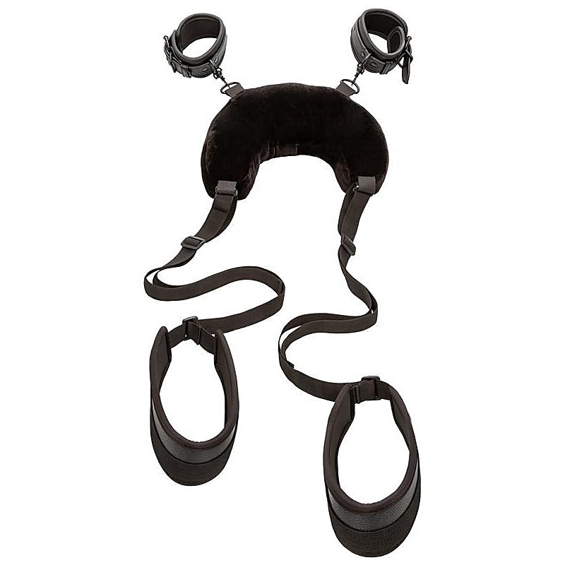 Nocturnal Collection Position Strap with Pillow - Cuffs And Restraints