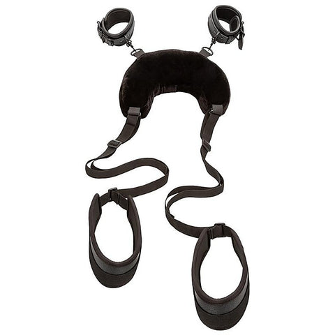 Nocturnal Collection Position Strap with Pillow - Cuffs And Restraints