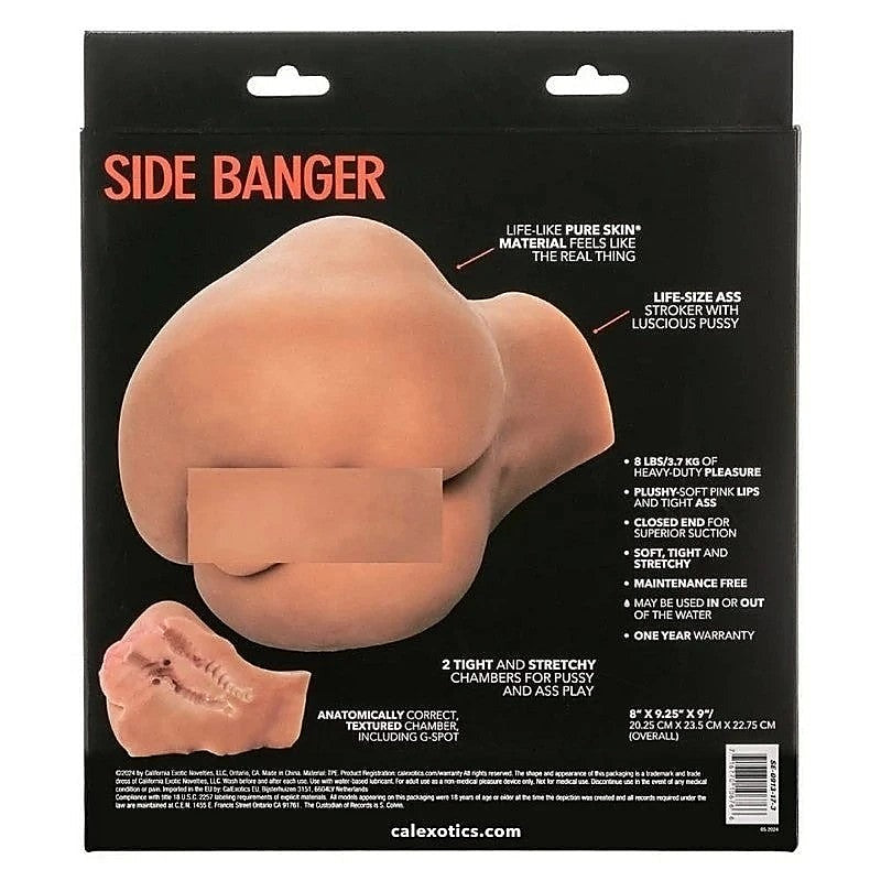 Stroke It Side Banger by California Exotics - Realistic Butts And Vaginas