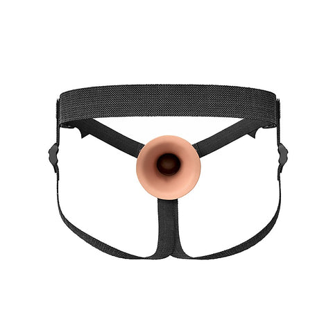 Fantasy X-Tensions 7 Inch Dual Density Hollow Strap-on Dong - Strap On Sextoys