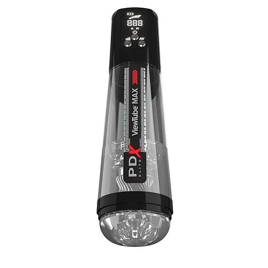 PDX Elite ViewTube MAX View Rechargeable Stroker - Masturbators and Strokers