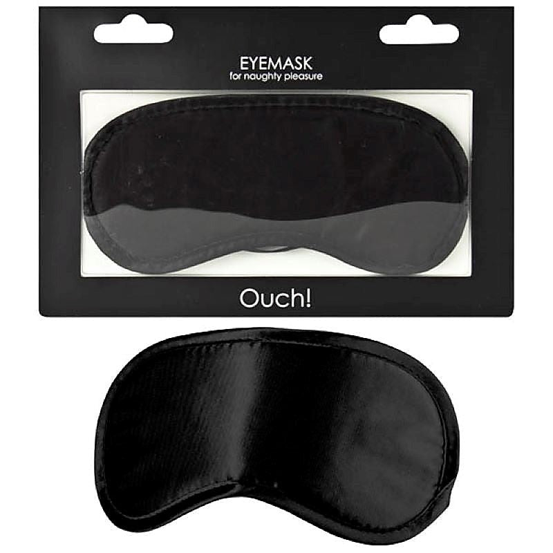 OUCH! Soft Eyemask by Shots Toys - Masks And Blindfolds