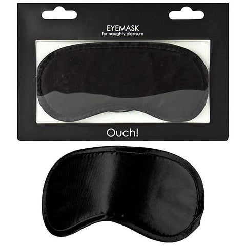 OUCH! Soft Eyemask by Shots Toys - Masks And Blindfolds