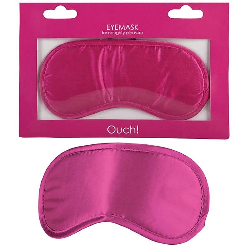 OUCH! Soft Eyemask by Shots Toys - Masks And Blindfolds