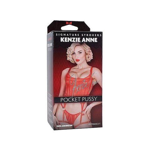 Kenzie Anne ULTRASKYN Pocket Pussy Stroker by Doc Johnson - Masturbators and Strokers