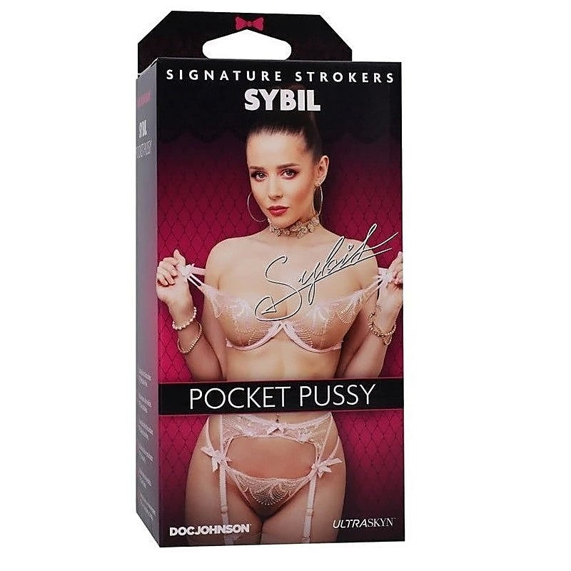 Sybil Pocket Pussy Men's Stroker by Doc Johnson - Masturbators and Strokers