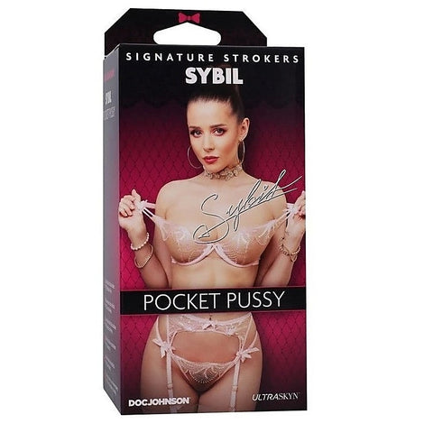 Sybil Pocket Pussy Men's Stroker by Doc Johnson - Masturbators and Strokers