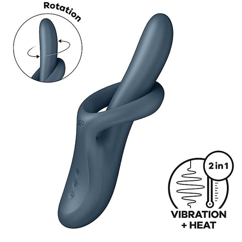 Heat Flex 4 Multi Functions G Spot Vibrator by Satisfyer - G-Spot Vibrators