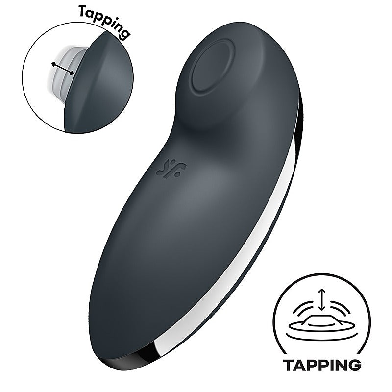Tap and Climax 2 Clitoral Massager by Satisfyer - Clit Ticklers and Pulsators