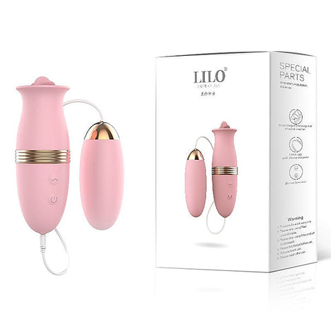 Lilo 6 Functions Vibrating Magic Tongue Vibrator by BDStyle - Finger and Tongue Vibrators