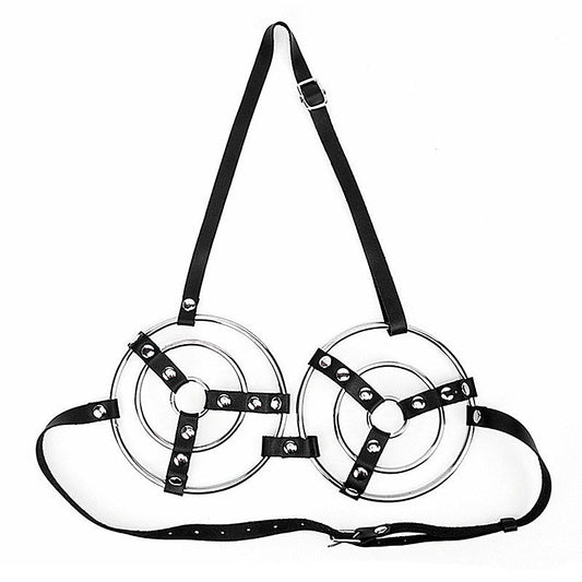 Female Fetish Metal Ring Bra by BDStyle - Her Fetish