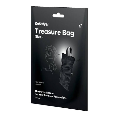 Treasure Bag Vibrator Black by Satisfyer - Vibrator Accessories