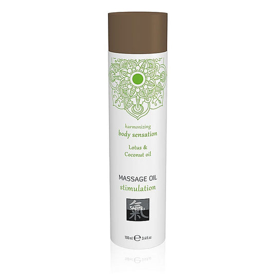 SHIATSU Lotus & Coconut Stimulation Massage Oil by Hot Ero - Massage Oils and Lubricants