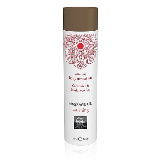 SHIATSU Coriander and Sandalwood Warming Massage Oil - Massage Oils and Lubricants