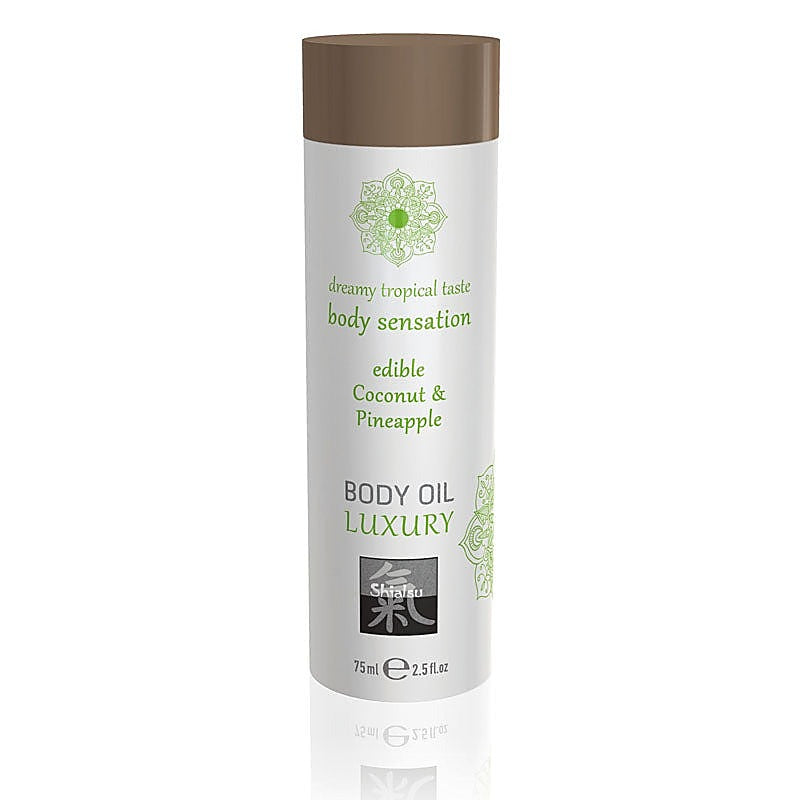 Hot Ero SHIATSU Luxury Edible Body Massage Oil 75 ml Premium - Massage Oils and Lubricants