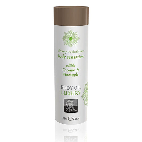 Hot Ero SHIATSU Luxury Edible Body Massage Oil 75 ml Premium - Massage Oils and Lubricants