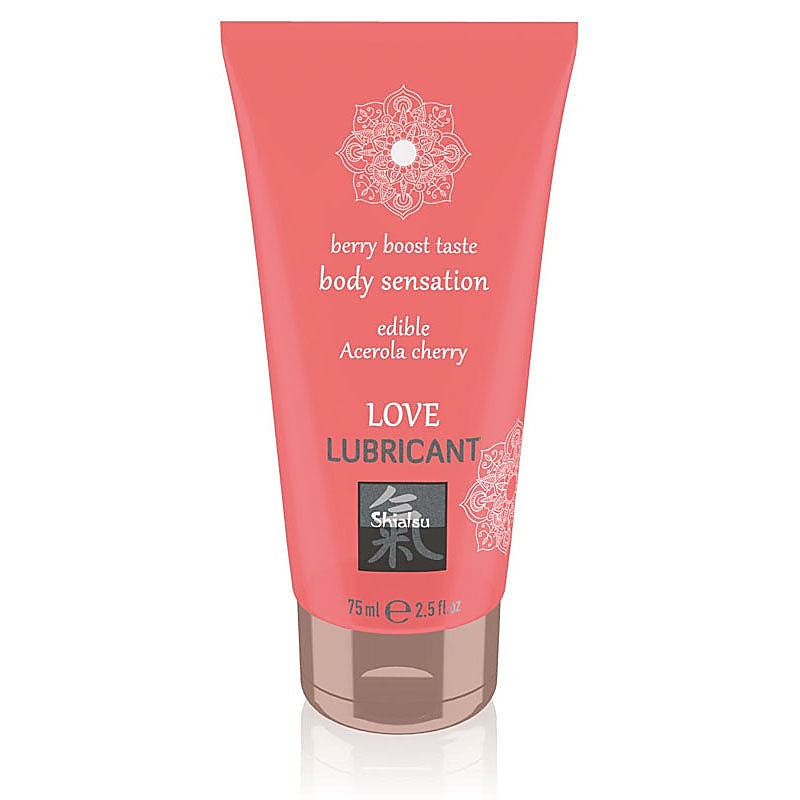 Hot Ero SHIATSU Edible Love Adult Lubricant 75ml Flavored - Massage Oils and Lubricants