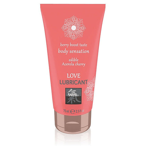Hot Ero SHIATSU Edible Love Adult Lubricant 75ml Flavored - Massage Oils and Lubricants