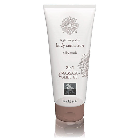SHIATSU 2 In 1 Massage and Glide Gel by Hot Ero - Massage Oils and Lubricants