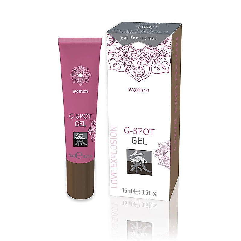 Hot Ero SHIATSU G Spot Stimulation Gel For Women 15ml Enhanced G Spot - Delay and Excite Sprays