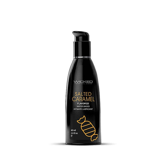 Wicked Aqua Water Based Flavoured Lubricant 60ml - Water Based Lubes