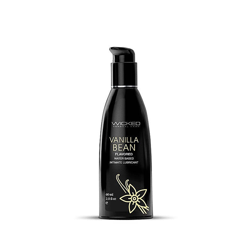 Wicked Aqua Water Based Flavoured Lubricant 60ml - Water Based Lubes