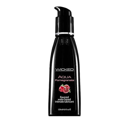 Wicked Aqua Water Based Flavoured Lubricant 60ml - Water Based Lubes