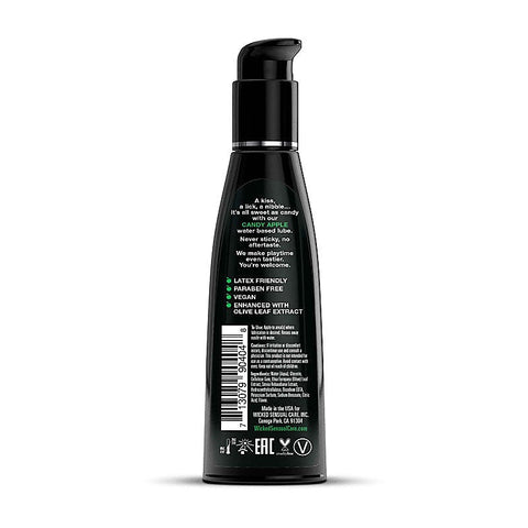 Wicked Aqua Candy Apple Flavoured Water Based Lubricant - Water Based Lubes