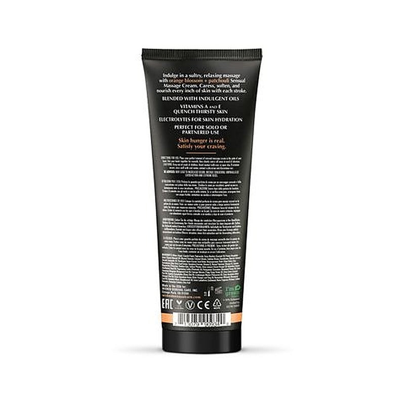 Orange Blossom & Patchouli Sensual Scented Massage Cream - Massage Oils and Lubricants