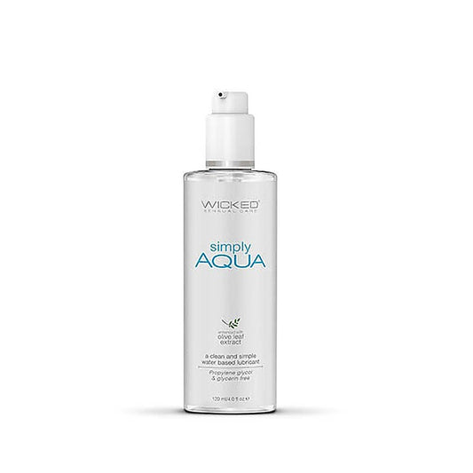 Simply Aqua Water Based Lubricant by Wicked Sensual Care - Water Based Lubes