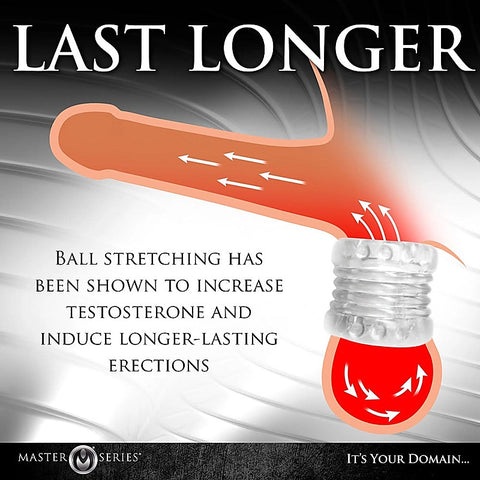 Ball Stack Male Ball Stretcher by XR Brands - Ball Stretchers and Crushers