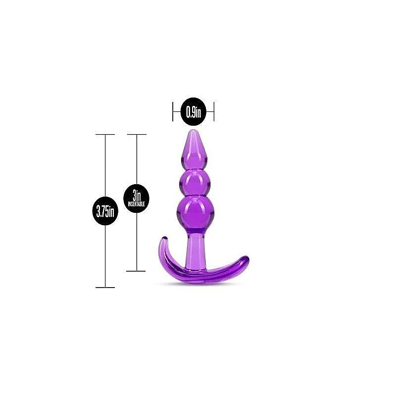 B Yours Triple Bead Anal Plug by Blush Novelties - Butt Plugs