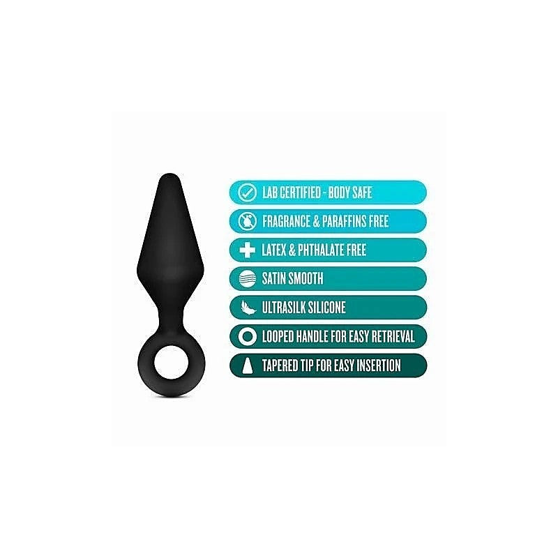 Anal Adventures Platinum Loop Butt Plug Kit - Butt Plugs
