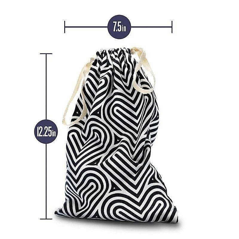 The Collection Embrace Cotton Storage Bag by Blush Novelties - Vibrator Accessories