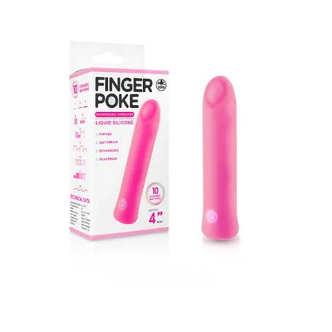NANMA Corporation Excellent Power Finger Poke 10 cm USB Rechargeable Vibrating Bullet - Bullet Vibrators