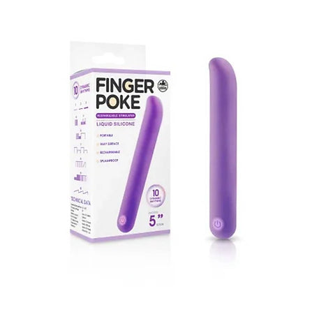 NANMA Corporation Excellent Power Finger Poke 12.7 cm USB Rechargeable Bullet Massager - Bullet Vibrators