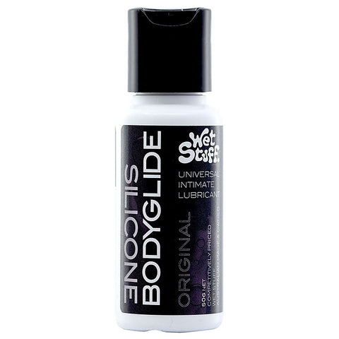 Wet Stuff Original Silicone Lubricant With Disk Top Bottle - Silicone Based Lubes