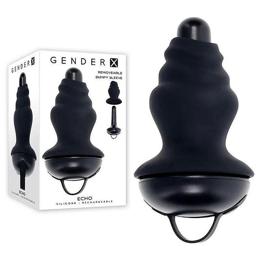 Gender X ECHO USB Rechargeable Butt Plug - Butt Plugs