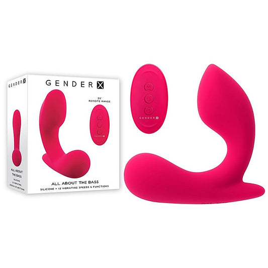 Gender X ALL ABOUT THE BASS Wearable Vibrator - Remote Control Vibrators