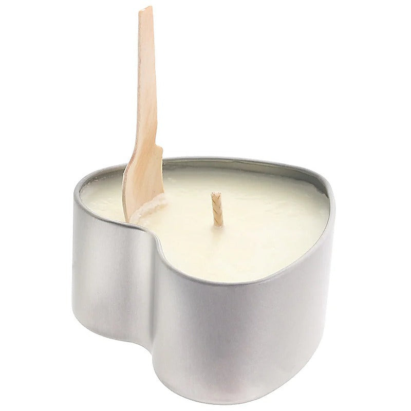 Earthly Body Hemp Seed 3 in 1 Massage Heart Candle Eros Embrace 113g Sensual Warmth - Sex Pheromones and Perfumes