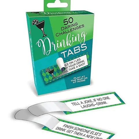 Drinking Tabs Set of 50 by Little Genie - Party Gifts and Novelties